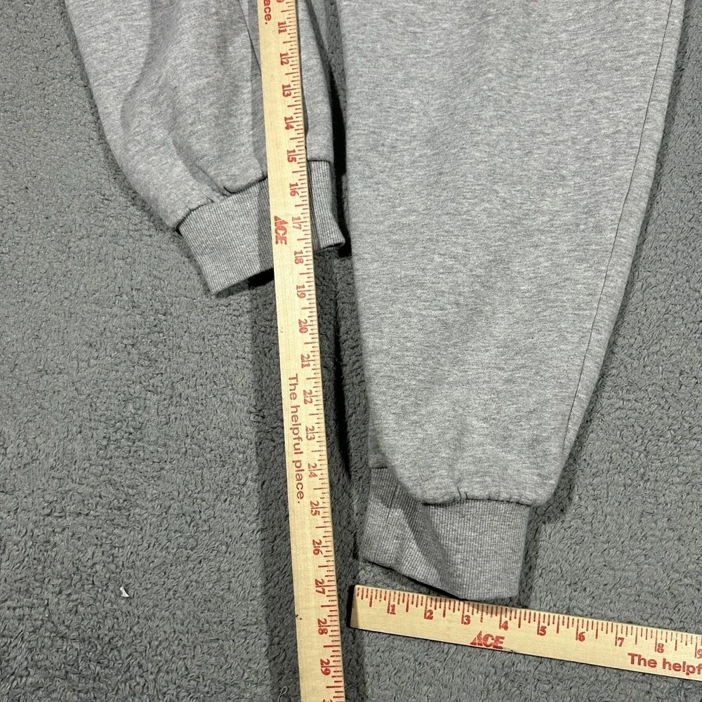 True Religion Horse Shoe Logo Gray Jogger Sweatpants Men's Large #3312